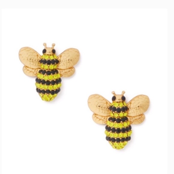 Kate Spade Picnic Perfect Bee Stud Earrings - Picture 1 of 4